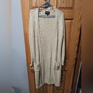 Absolutely Creative Worldwide Light Tan Cardigan